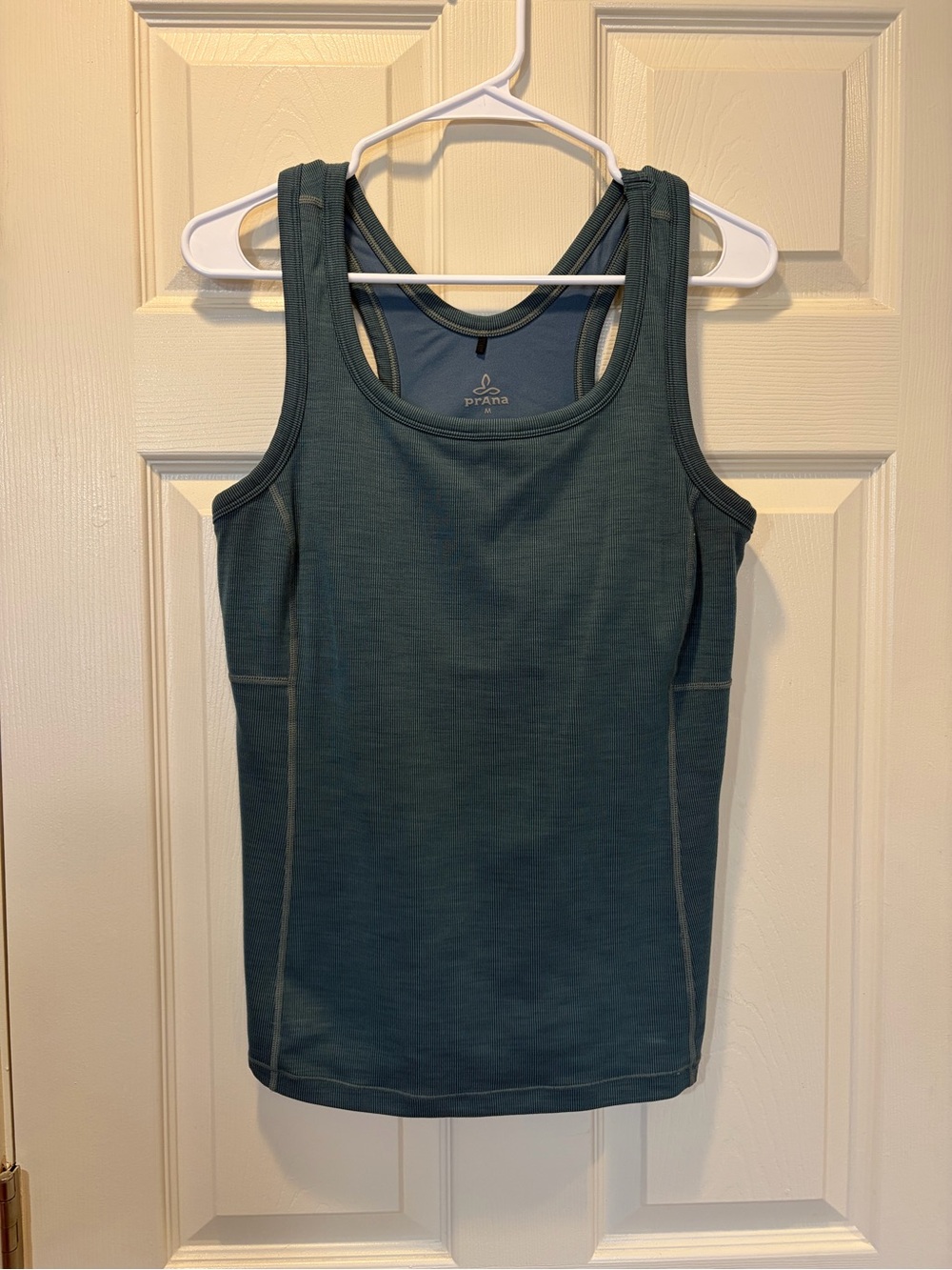 prAna Women’s Tank Built In Bra Deep Teal Size Medium